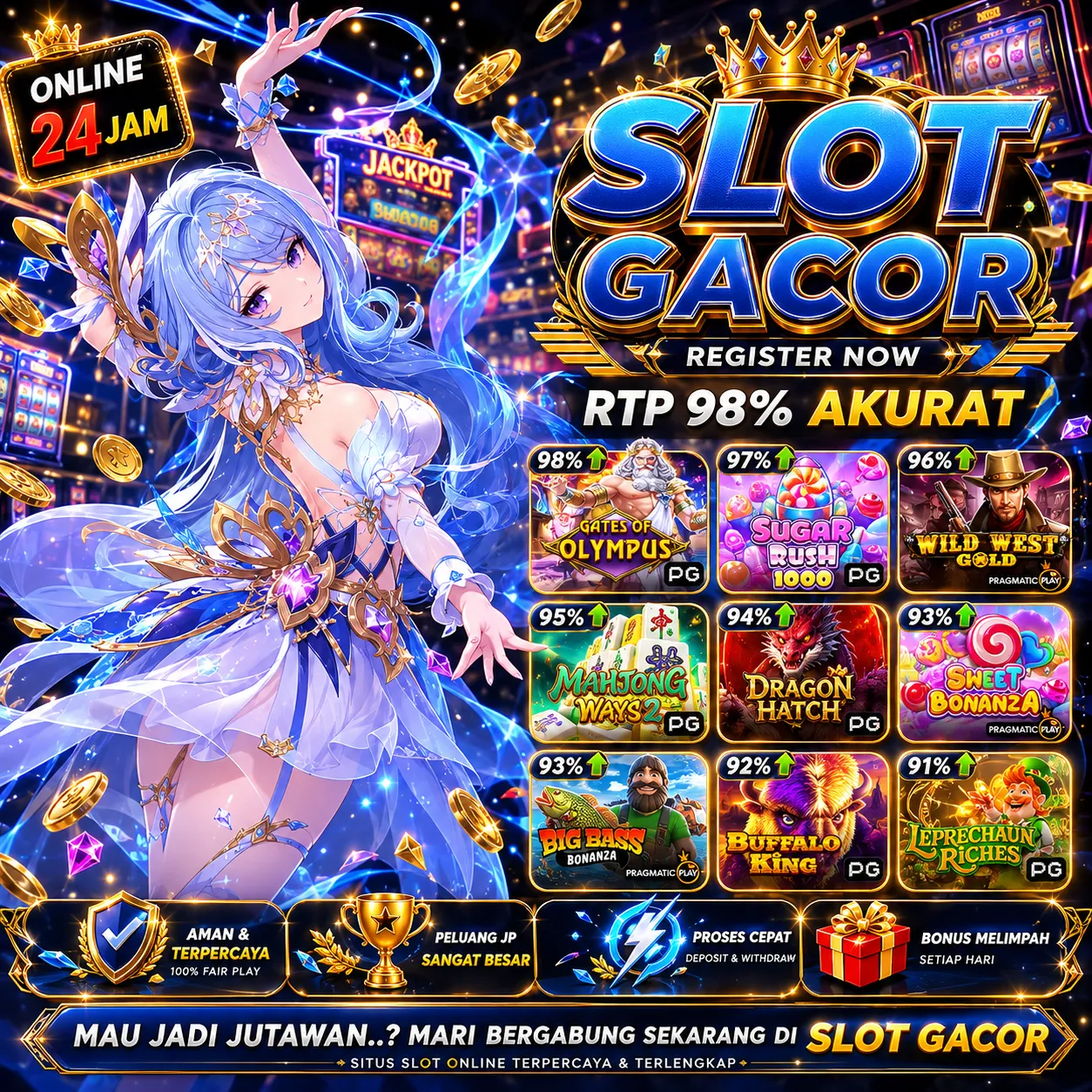PegasusWin365 Link Slot Online Gacor Terpercaya Indonesia